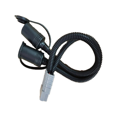 50 Amp Anderson Plug to Dual Female Cigarette Sockets 300mm Cable $35.95