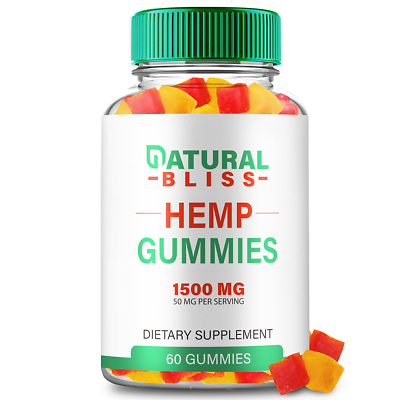 #ad Natural Bliss Gummies Official Formula 1 Pack $31.99