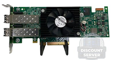 #ad Dell 6VK2R Emulex LPE16002 Dual Port 16GB PCIe Fiber Channel HBA w SPFs $59.99