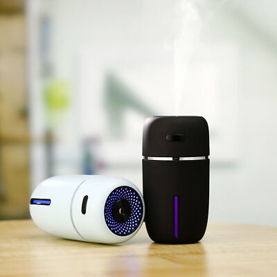 #ad 200ml Portable USB LED Mini Car Home Humidifier Aroma Oil Diffuser Mist Purifier $11.49