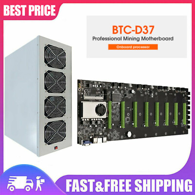 #ad Mining Motherboard Riserless 8 GPU Bitcoin Crypto Ethereum Mining Support NEW US $157.52