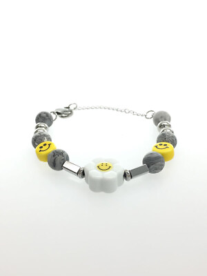 #ad Bracelet Gray Ladies Flower Bracelet 11 $182.29