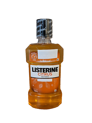 #ad Listerine Ultraclean Fresh Citrus Mouthwash Korea Orange 750mL Good until 11 25 $29.99