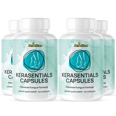 #ad Kerasentials Skin amp; Nail Support 4 Bottles 240 Capsules $99.99