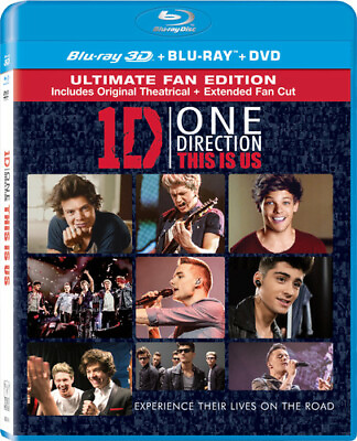 #ad One Direction: This is Us 3D Two Disc Blu ray $7.11