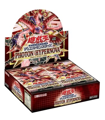 #ad YuGiOh Official Konami Photon Hypernova PHHY Booster Box Japanese SEALED $44.99