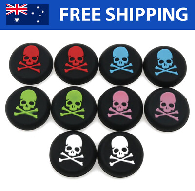 #ad Skull Thumb Grips Controller Analog Caps PlayStation 4 Xbox 360 PS4 PS3 AU $4.95