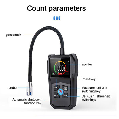 #ad Portable Combustible Propane Gas Detector Natural Gas Coal Leak Tester Alarm AU $129.97