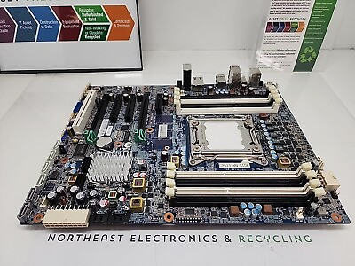 #ad HP Z420 Workstation LGA2011 DDR3 Motherboard 619557 001 Clean and Tested $34.00