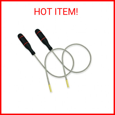 #ad GUTIMORE Flexible Magnetic Pickup Tool Pack of 2 25quot; Long Flexible Bend It Mag $17.48