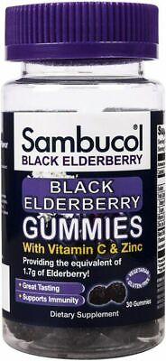 #ad Sambucol Immunity Support Gummies Vitamin Zinc Black Elderberry 30ct Exp 05 24 $8.49