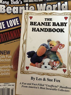 #ad 7 Ty Beanie Baby Magazines On Everything You Want To Know About Beanie Babies $50.00
