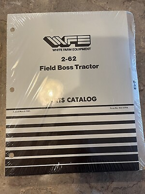 #ad Unopened White Farm Equipment 2 62 Field Boss Tractor Catalog Issued March 1985 $39.99