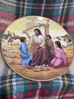#ad BLESSING OF THE CHILDREN COLLECTORS PLATE quot;ARTAFFECTSquot; 1991 # F160 $5.10