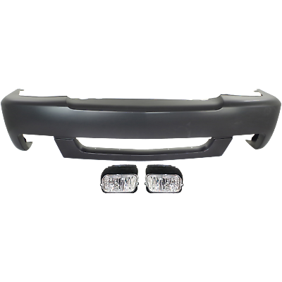 #ad Front Bumper Cover Kit Includes Fog Lights For 2003 04 Chevrolet Silverado 1500 $293.34
