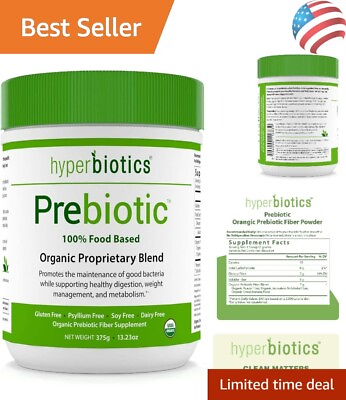 #ad Organic Vegan Prebiotic Powder Easy Digestion Gut Health 54 Servings $61.99