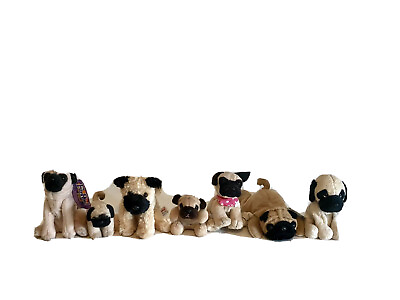 #ad Ginormous Cuteness with this collection of small and mini PUGs Set of 7 $36.49