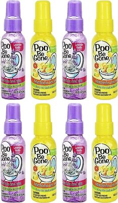 #ad Stinky Bowl Spray Deodorizer Features Fresh Citrus Scent and Lavender Scent $24.00