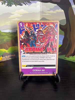 #ad GERMA 66 OP06 078 UC One Piece Card Game Wings of Captain English $0.99