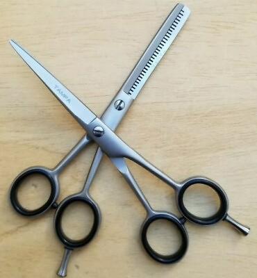 #ad 6quot; Professional Hair Cutting Japanese Scissors Thinning Barber Shears Set Kit $13.99