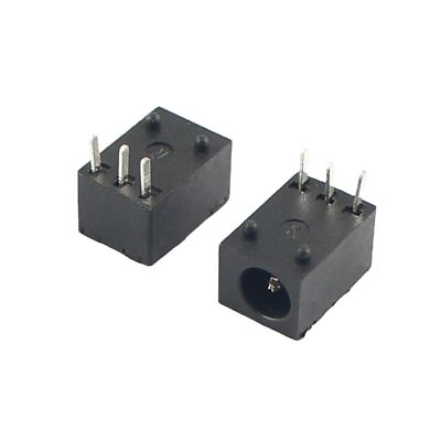 #ad 10Pcs DC Power Jack Female DIP 3 Pin Supply Socket Connector DC003 Type 1.0mm C $1.99