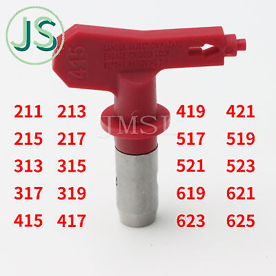 #ad Airless Spray Gun Tips Nozzle for Paint Sprayer Tool # 211 625 Series Universal $5.94