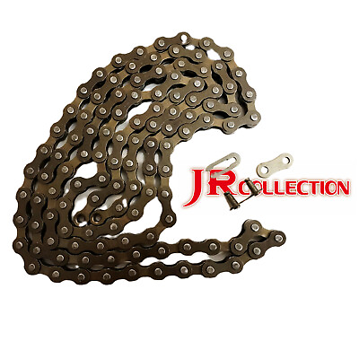 #ad #ad SUPERLEON 1 2quot;x1 8quot; 114L BMX TRACK SINGLE SPEED BIKE CHAIN WITH MASTER LINK. $13.99