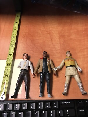 #ad Star Wars 3.75quot; Han Solo Missing Hand Finn Carlist Rieekan Lot of 3 $19.98