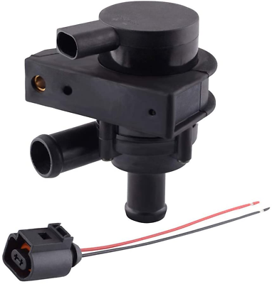 #ad Cheriezing 1K0965561J Auxiliary Cooling Water Pump with Plug Compatible with ... $49.99