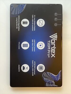 #ad Vortex T10M Pro Tablet Unlocked Blue 10.1quot; 64GB 4GB GSM 4G LTE Wifi 8MP $59.98