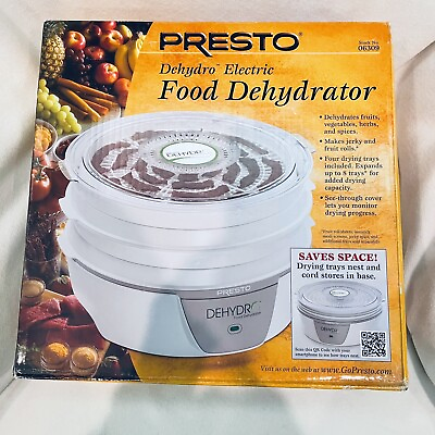 #ad New Presto Dehydro Electric Food Dehydrator 06309 $36.00