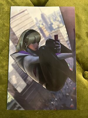 #ad “The Amazing Spider Man” #44 Marvel Jeehyung Lee Spider Gwen Virgin Variant NM $30.00