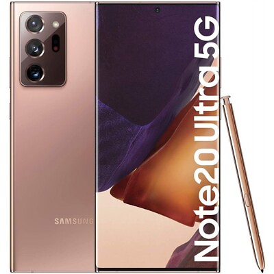 #ad Samsung Galaxy Note 20 Ultra 5G FACTORY UNLOCKED VERIZON ATT TMobile EXCELLENT $359.48