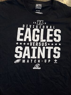 #ad NFL Proline 2018 Eagles vs Saints Match Up XL $30.00