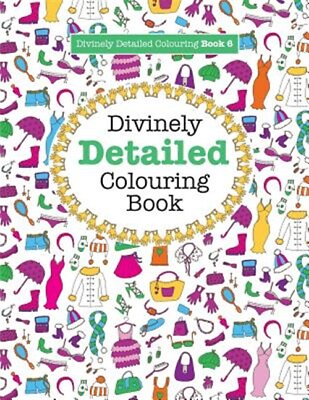 #ad Divinely Detailed Colouring Book 6 Like New Used Free shipping in the US $18.50