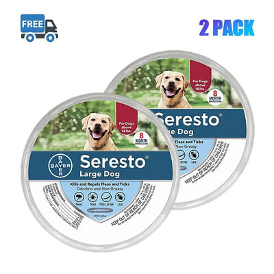 #ad 2 Pack Fleaamp;Tick Collar For Large Dogs 8 Month Protection Collars Diameter 70cmA $29.99