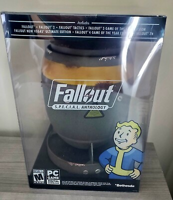 #ad Bethesda Fallout S.P.E.C.I.A.L. Anthology Edition Codes in Box PC NEW IN HAND $87.98