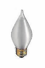 #ad 25 REPLACEMENT BULBS FOR HALCO C15SPUNGLOW40W LIGHT BULB LAMP 40C15 SG $184.71