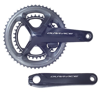 #ad #ad Shimano Dura Ace R9100 172.5mm Dual Sided Stages Power Meter Crankset 53 39T Tri $649.95