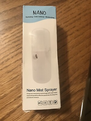 #ad USB Nano Facial Mister Handy Cool Mist Spray Machine Face Hydration Sprayer NEW $7.99