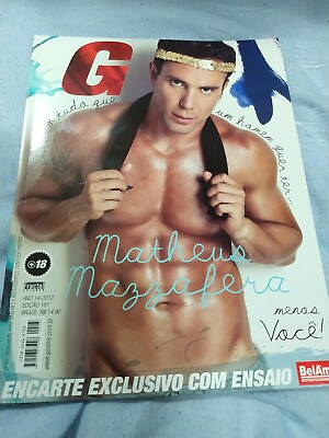 #ad G magazine revista gay famous Brazil 47 67 133 141 146 157 or 167 $45.00