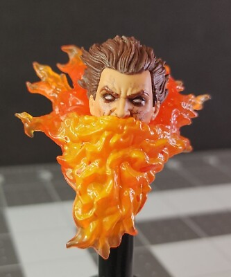 #ad Marvel Legends Fodder male head CHAMBER FLAMING HEAD spitting fire $3.71