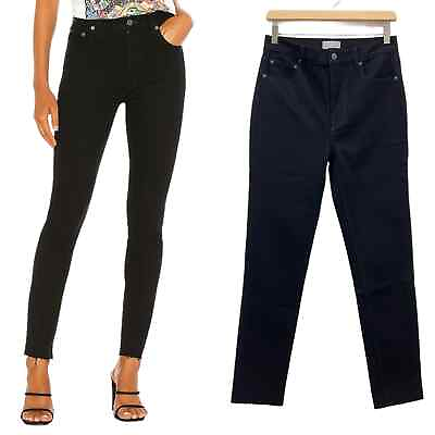 #ad Boyish Zachary High Rise Skinny Jean in Black Beauty size 27 $48.75