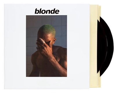 #ad Blonde Vinyl Record LP by Frank Ocean Blonded 2022 Release NEW SEALED Ramp;B $88.95