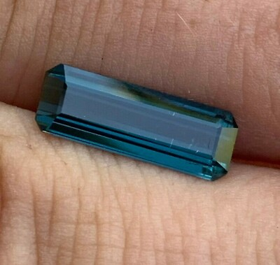 #ad 2.17ct Greenish Blue Indicolite Tourmaline Natural Gemstone *Watch Video* AU $420.00