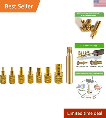 #ad Heat Set Insert Tip Adaptor Made of High Quality Brass Easy to Change Tips $17.99