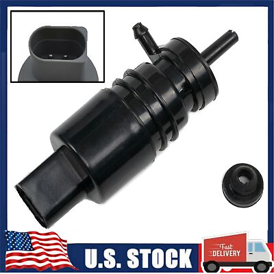 #ad Front*Windshield Wiper Washer Pump 1J5955651 For BMW Mercedes Benz Land Rover . $6.88