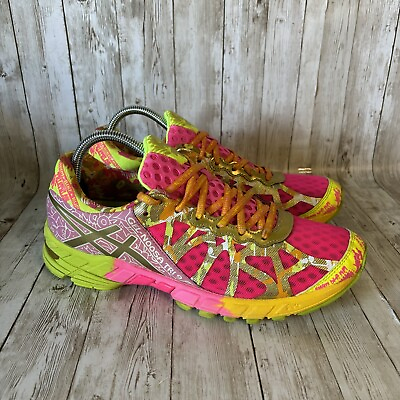 #ad Asics Women#x27;s Gel Noosa Tri 9 Running Shoes Colorful Sneakers Size 10 T4M6N $49.00