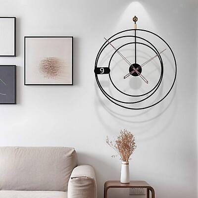 #ad Modern Wall Clock Novelty Decorative Light Luxury Household Hanging Clocks for $76.72