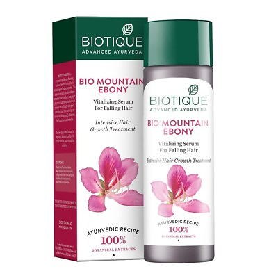 #ad Biotique Mountain Ebony Vitalizing Serum Prevents Hair Fall 120ml $17.82